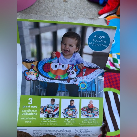 NEW Infantino Play & Away Cart Cover And Play Mat - Picture 2 of 3